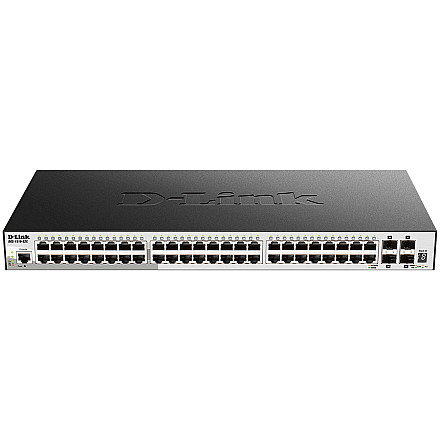 D-LINK 52-Port Gigabit Stackable POE Smart Managed Комутатор including 4 10G SFP+ - 1