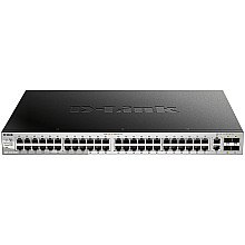 D-LINK 48 x 10/100/1000BASE-T ports Layer 3 Stackable Managed Gigabit Комутатор