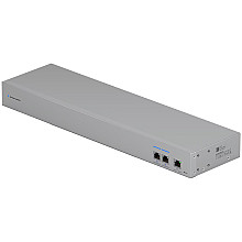 Ubiquiti WAN Switch USW-WAN-RJ45-EU 10 GbE linking two Shadow Mode High Availability UniFi Gateways to a single ISP