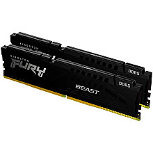 KINGSTON 64GB 6000MT/s DDR5 CL30 DIMM (Kit of 2) FURY Beast Black EXPO