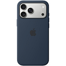 iPhone 17 Pro Max Silicone Case with MagSafe - Midnight,Model A3560
