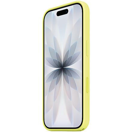 iPhone 17 Silicone Case with MagSafe - Neon Yellow,Model A3558 - 2