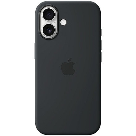 iPhone 17 Silicone Case with MagSafe - Black,Model A3558 - 1
