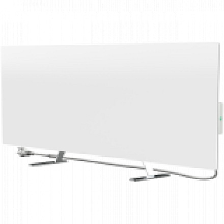 Premium Eco Smart Heater, 700W, Tempered glass, Infrared+convection heating type, Plug type: Europe (E/F type), Perenio Smart App, TUYA App, Portable and wall mounted, Made in EU, WHITE, Amazon - 1