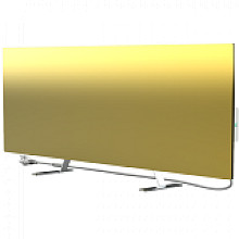 Premium Eco Smart Heater, 700W, Tempered glass, Infrared+convection heating type, Plug type: Europe (E/F type), Perenio Smart App, TUYA App, Portable and wall mounted, Made in EU, GOLDEN, Amazon