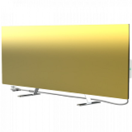Premium Eco Smart Heater, 700W, Tempered glass, Infrared+convection heating type, Plug type: Europe (E/F type), Perenio Smart App, TUYA App, Portable and wall mounted, Made in EU, GOLDEN, Amazon - 1