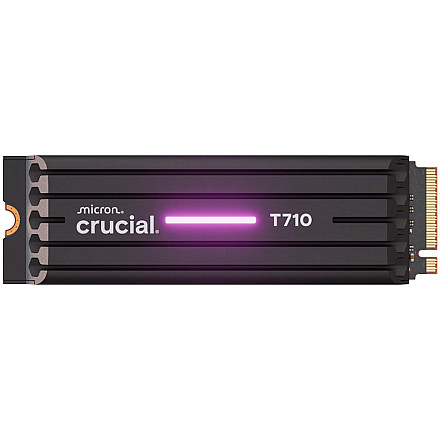 CRUCIAL T710 4000GB [4TB] NVMe PCIe Gen.5 M.2 2280 Radiator - 1