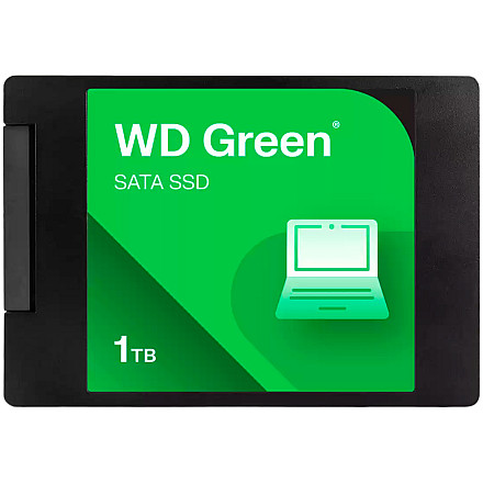 SSD POWERED BY SANDISK WD Green 1TB SATA, 2.5'', 7mm, Read: 545 MBps - 1