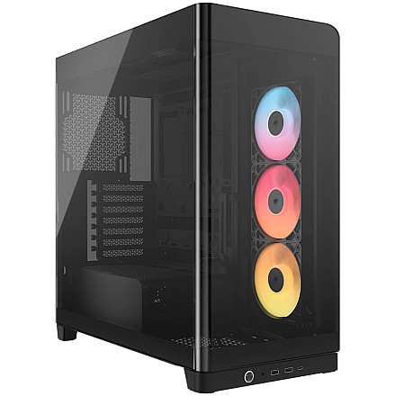 CORSAIR FRAME 4500X RS-R ARGB Tempered Glass Mid-Tower, Black - 1
