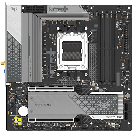 SAPPHIRE NITRO+ B850M mATX AM5 DDR5 - 1