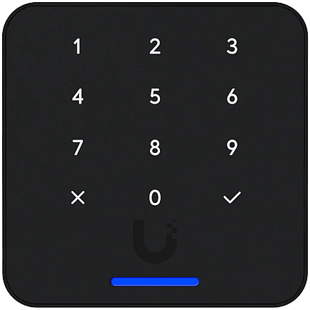 Ubiquity UA-G3-Flex-B Third-generation NFC card reader with a keypad and Touch Pass support - 1