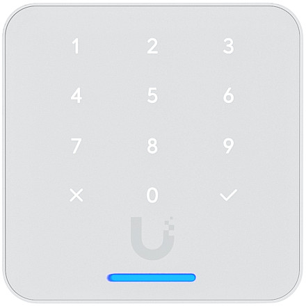 Ubiquity UA-G3-Flex-W Third-generation NFC card reader with a keypad and Touch Pass support, White - 1