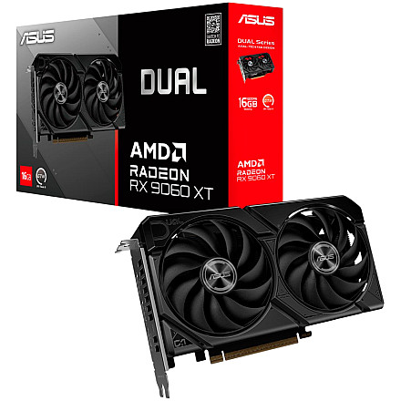 ASUS Dual Radeon RX 9060 XT 16GB GDDR6 128-bit HDMI 2x DP - 1