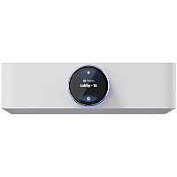 Ubiquiti UPL-Amp-W-EU Premium speaker amplifier designed for high-fidelity multi-zone audio streaming and immersive spatial sound experiences, 130 watts per channel at 8 ohms, 2x speaker terminal outputs with (2) custom-designed banana plugs include