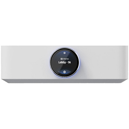 Ubiquiti UPL-Amp-W-EU Premium speaker amplifier designed for high-fidelity multi-zone audio streaming and immersive spatial sound experiences, 130 watts per channel at 8 ohms, 2x speaker terminal outputs with (2) custom-designed banana plugs include - 1