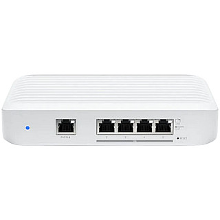 Layer 2 switch with (4) 10GbE RJ45 ports and (1) GbE, 802.3at PoE+ RJ45 input.The Switch Flex XG (USW Flex XG) is a fully managed, mult-gigabit, Layer 2 switch with (4) 10GbE RJ45 ports and (1) GbE PoE input. The USW Flex XG sports slim, compact ho