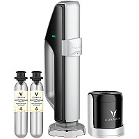 CORAVIN Sparkling, System do przechowywania wina - czarny/srebrny