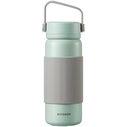 BUYDEEM Termos stalowy z zaparzaczem 460 ml TS400-CG Cozy Greenish - 1