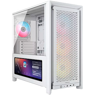 CORSAIR FRAME 4000D LCD RS Performance Mid-Tower, White