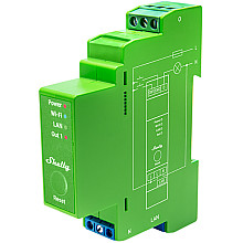 SHELLY Pro Dimmer 1PM 1-kanałowy naszynowy sterownik z pomiarem mocy do oświetlenia