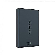 CANYON Powerbank OnPower 511 Magnet. PD 20W 10000mAh Grafit 