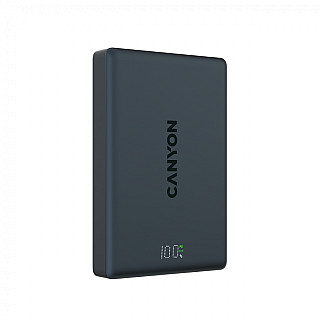 CANYON Powerbank OnPower 511 Magnet. PD 20W 10000mAh Grafit 