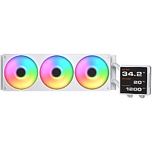 COUGAR Poseidon Vistek Pro ARGB 360 AiO Liquid Watercooling - White