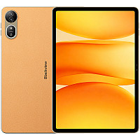 Blackview MEGA 12 SET 5G 12.2" FHD 2400x1600 120Hz 12GB+256GB MT Dimensity 7200 Octa-core 2.8GHz Cam 13MP/50+20MP 10000mAh NFC IP68 FP DualSim WiFi6E BT5.3 stylus case protective glass keyboard mouse headphones charger Android 16 Flash Gold