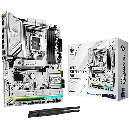 ASROCK B860 Steel Legend WiFi ATX LGA1851 DDR5 - 1