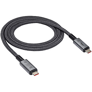 AKYGA Kabel USB Akyga AK-USB-45 USB type C (m) / USB type C (m) ver. 4.0 240W 40Gb/s 1m