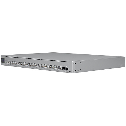 UBIQUITI UniFi Комутатор Pro Max, 24 port, Layer 3, (16) GbE PoE++, (8) 2.5 GbE PoE+, (2) 10G SFP+ - 2
