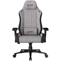 LORGAR CHA41, Ergonomic Gaming Chair Advanced, premium anti-stain fabric, Grey