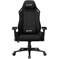 LORGAR CHA41, Ergonomic Gaming Chair Advanced, premium anti-stain fabric, Black/white