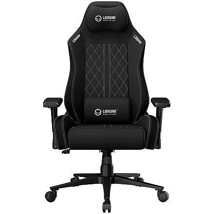 LORGAR CHA41, Ergonomic Gaming Chair Advanced, premium anti-stain fabric, Black/white - 1