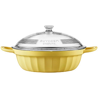 BUYDEEM Naczynie з з кришкою 3,8L CP181 Mellow Yellow