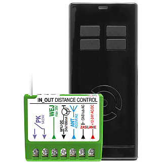 Zestaw Proxima IN-OUT Distance Control T4 CZARNY