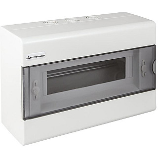 Rozdzielnica modułowa 1x12 natynkowa (N+PE) IP40 SRn-12