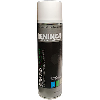 CHEMIA: Zmywacz uniwersalny Beninca BZM200 500ml do bram/automatyki/napędów