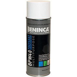 CHEMIA: Preparat wielofunkcyjny Beninca BPW40 400ml do bram/automatyki/napędów