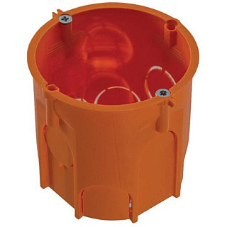 Puszka PK60 Lux głęboka z wkrętami pomarańczowa Pawbol A.0001LDP
