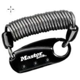 Karabińczyk z kablem Master Lock 1551EURDBLK