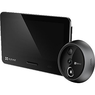 Wizjer do drzwi Ezviz EP4 8MP Wi-Fi srebrny