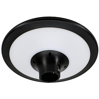 SOLARNA OPRAWA PARKOWA LED SOLUM 20W 2200LM 3000-4000K IP65 CZARNA
