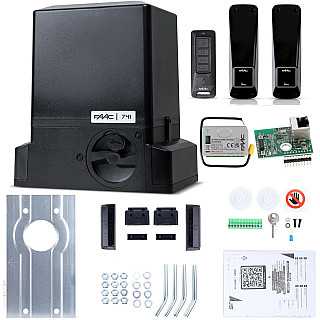 Zestaw Delta 3 SMART - FAAC 741 (Wi-Fi+LAN+BLE) do 900kg bram przesuwnych