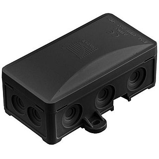 Puszka instalacyjna natynkowa 72x95x40mm IP54 czarna PAWBOL A.0063C