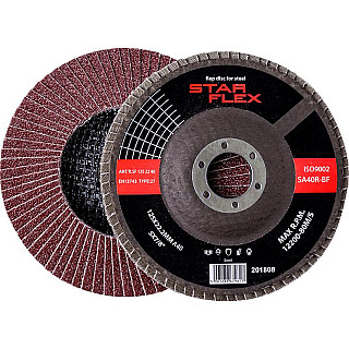 Tarcza listkowa Star Flex STAL T29 125-22 gran 40 TLS1252240