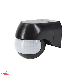 Czujnik ruchu PIR 800W 180* czarny
