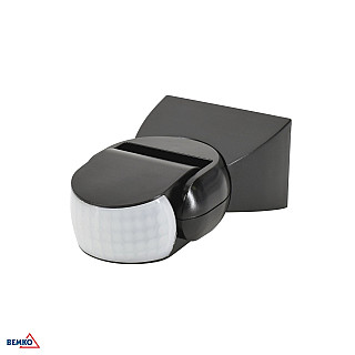 Czujnik ruchu PIR1200W 180* IP65 чорний