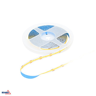 Taśma LED premium 24V DC COB 2400LED/5M 14W/1M IP20 біла ciepła