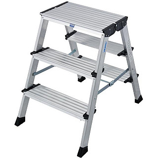 Schodki dwustronne Krause TREPPO 2x3 składane 126030